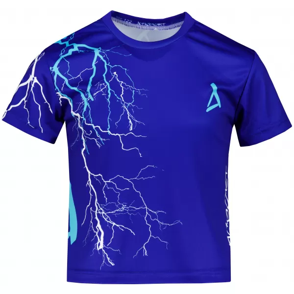  Tricou funcțional premium pentru copii ALTISPORT VOJ/ALK004TR01 ALBASTRU REGAL 
