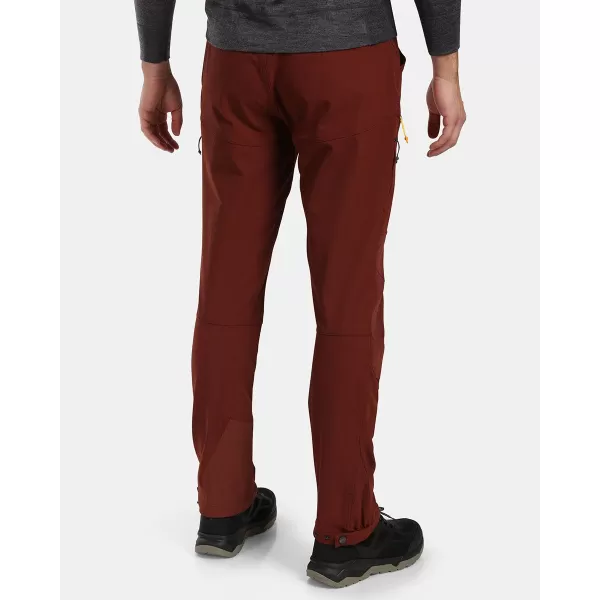  Pantaloni de exterior pentru bărbați KILPI VILLAIN-M WM0411KI ROȘU ÎNCHIS 