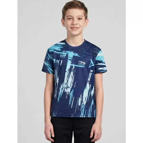  Tricou funcțional premium pentru copii ALTISPORT VOJ/ALK010TR01 ALBASTRU REGAL 