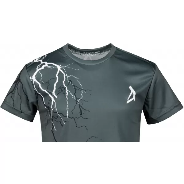  Tricou funcțional premium pentru copii ALTISPORT VOJ/ALK004TR01 GRAFIT 