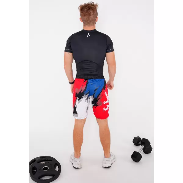  Pantaloni scurți funcționali premium pentru bărbați, fără buzunare ALTISPORT VOJ/ALM036KRA02 DUNGI 