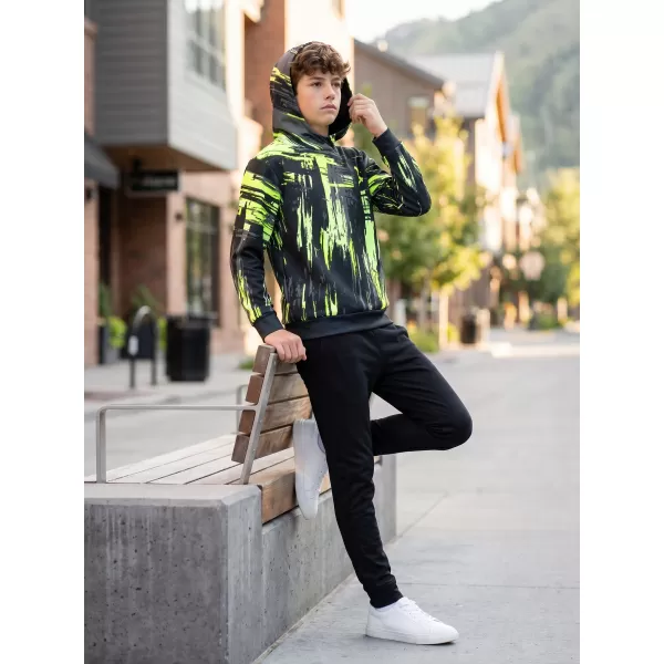  Hanorac funcțional premium pentru copii ALTISPORT VOJ/ALK010MI01 NEGRU SI GALBEN 