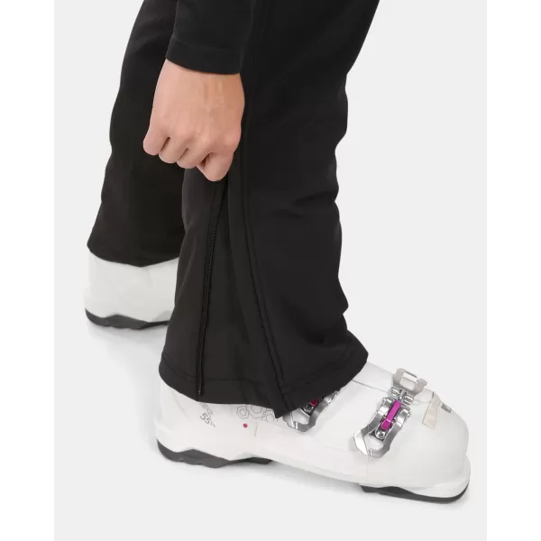  Pantaloni de schi softshell pentru femei KILPI RHEA-W WL0409KI NEGRU 