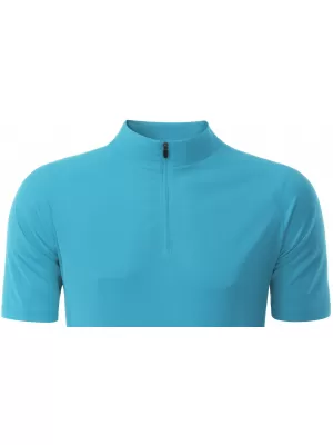 Tricou de ciclism pentru bărbați ALTISPORT NoPrint NP/ALM215NJ TURCOAZ