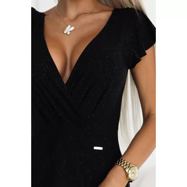  Rochie NUMOCO CRYSTAL 411-12 NEGRU 