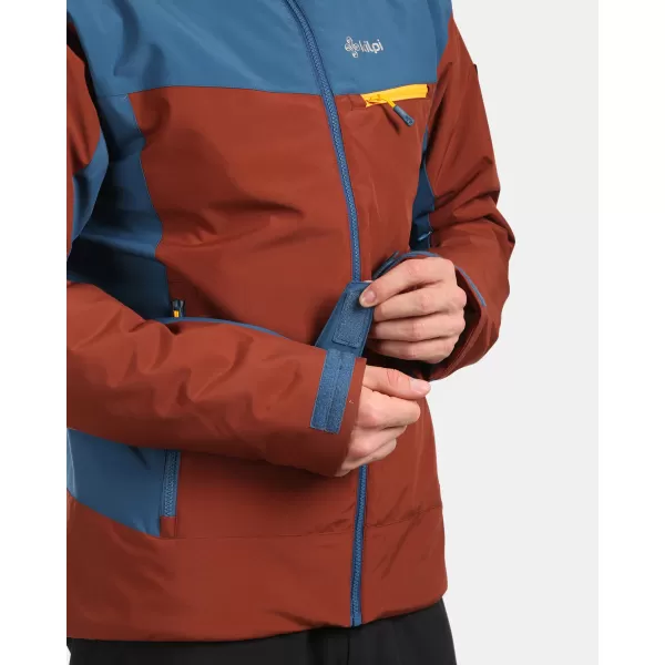  Jachetă de schi pentru bărbați KILPI FLIP-M WM0113KI ROȘU ÎNCHIS 