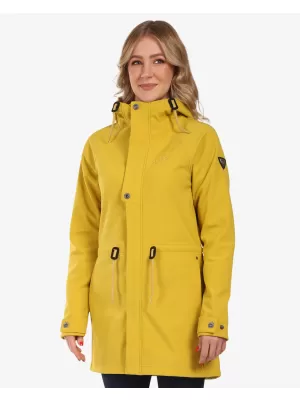 Palton softshell dama KILPI LASIKA-W WL0136KI DE AUR