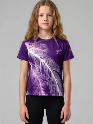 Tricou funcțional premium pentru copii ALTISPORT VOJ/ALK001TR01 VIOLET