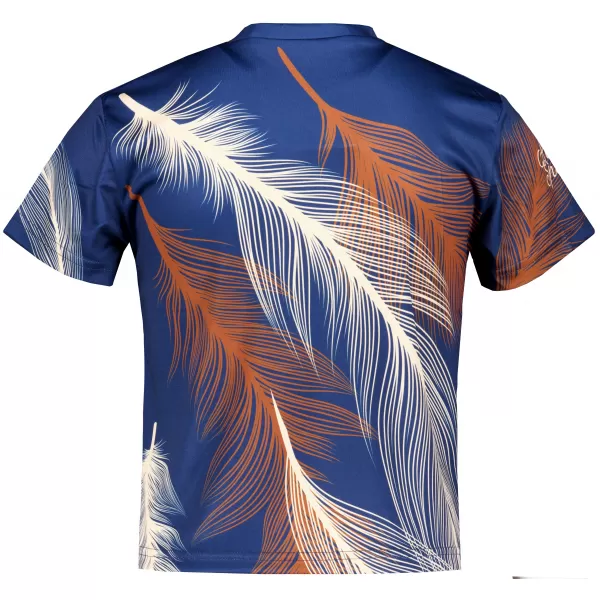  Tricou funcțional premium pentru copii ALTISPORT VOJ/ALK001TR01 BLEUMARIN/MARO 