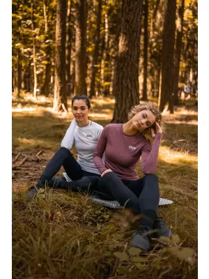 Tricou termic de damă NORDBLANC TEMPERATURE NBBLM7981 BURGUNDIA
