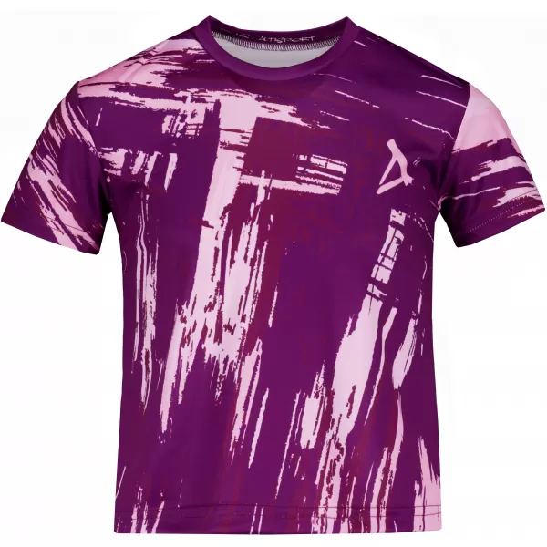  Tricou funcțional premium pentru copii ALTISPORT VOJ/ALK010TR01 VIOLET 