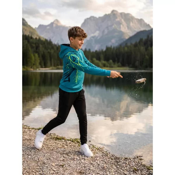  Hanorac funcțional premium pentru copii ALTISPORT VOJ/ALK004MI01 KEROSEN/GALBEN 