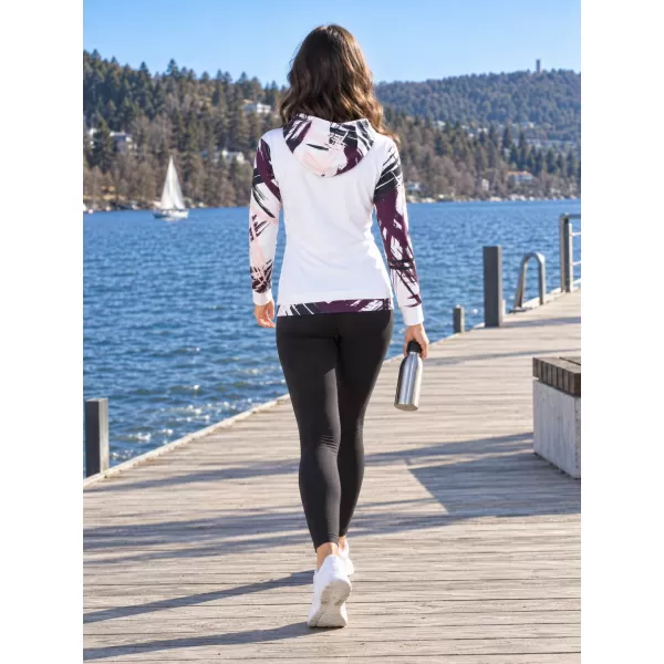  Hanorac funcțional premium pentru femei ALTISPORT VOJ/ALW039MI01 ALB 
