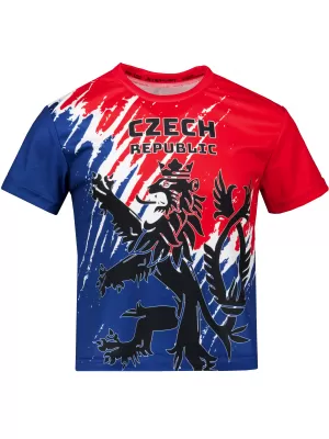 Tricou funcțional premium pentru copii ALTISPORT VOJ/ALK036TR01 ROŞU