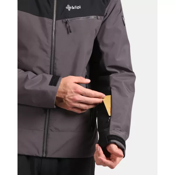  Jachetă de schi pentru bărbați KILPI FLIP-M WM0113KI NEGRU 