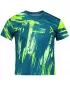 Tricou funcțional premium pentru copii ALTISPORT VOJ/ALK010TR01 KEROSEN/GALBEN