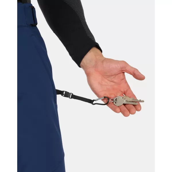  Pantaloni de schi softshell pentru bărbați KILPI RHEA-M WM0409KI ALBASTRU ÎNCHIS 