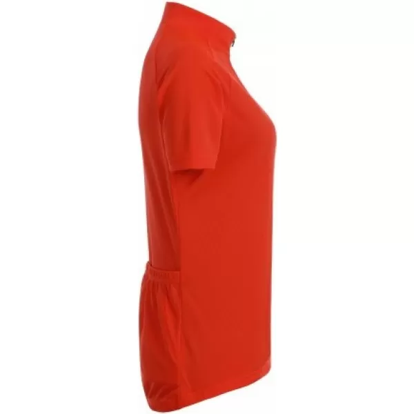  Tricou de ciclism pentru femei ALTISPORT NoPrint NP/ALW115NJ PORTOCALIU STRĂLUCITOR 