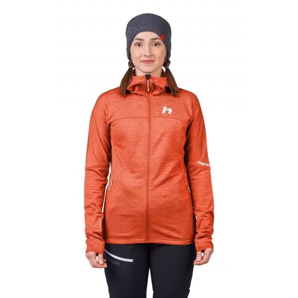  Hanorac de dama HANNAH MEDA HOODY PORTOCALE PICANT MEL 