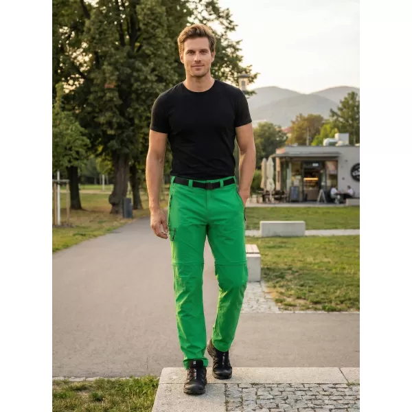  Pantaloni/short pentru bărbați ALTISPORT NoPrint NP/ALM2021NJ VERDE FERIGA 