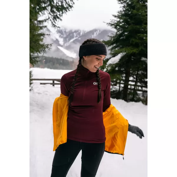  Tricou termic de damă NORDBLANC FLOATY NBBLD7975 BURGUNDIA 
