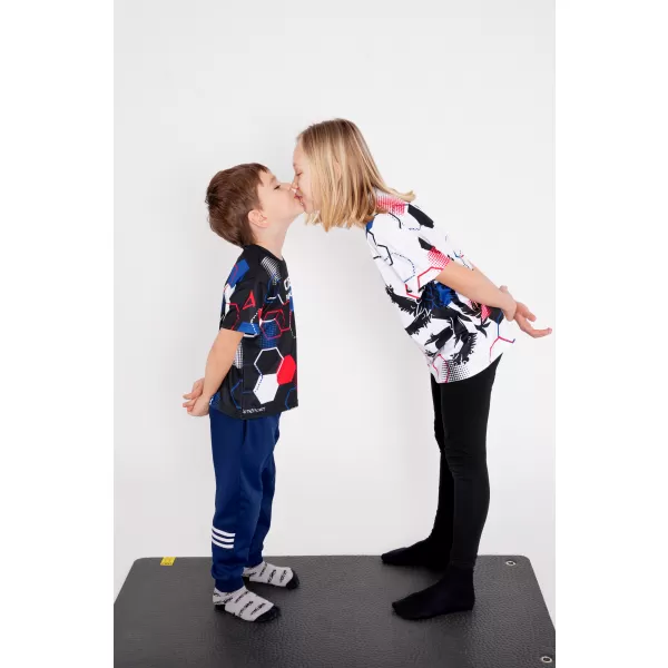  Tricou funcțional premium pentru copii ALTISPORT VOJ/ALK036TR01 NEGRU 