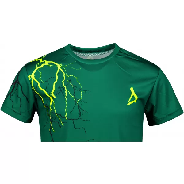  Tricou funcțional premium pentru copii ALTISPORT VOJ/ALK004TR01 VERDE STICLA 