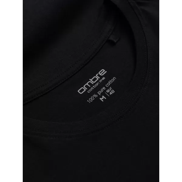  Cămaşă OMBRE OM-TSBS-0146 NEGRU 