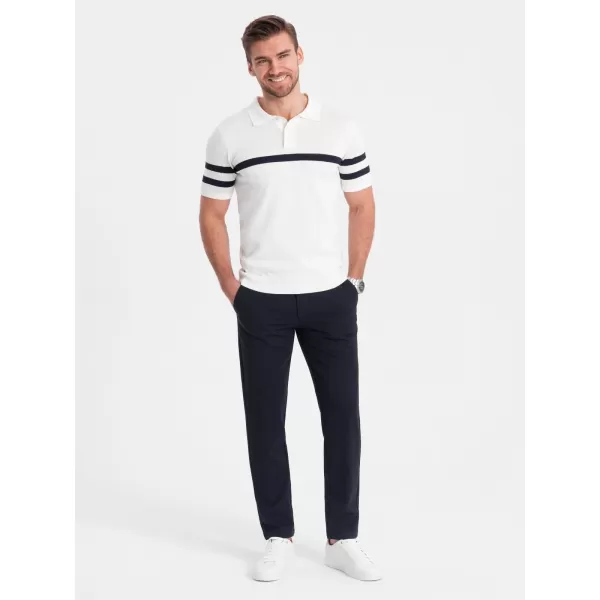  Pantaloni OMBRE OM-PACP-0191 ALBASTRU MARIN 