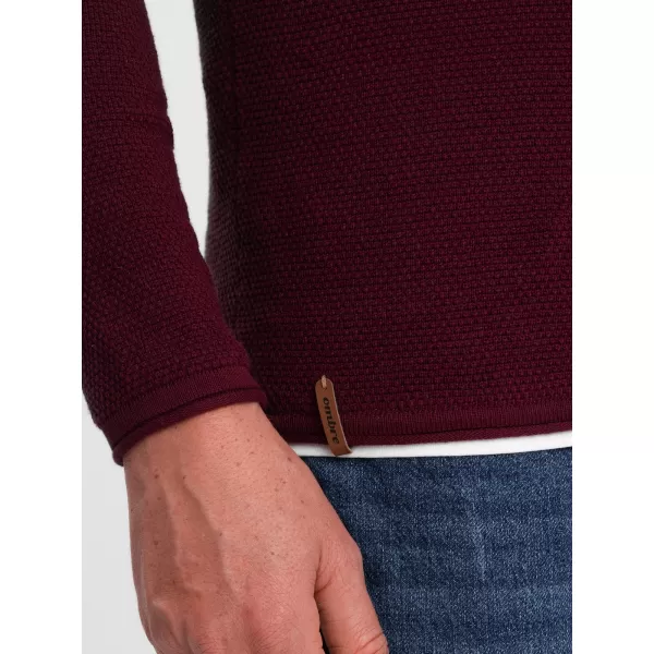  Pulover pentru bărbați OMBRE OM-SWSW-0103 MARO 