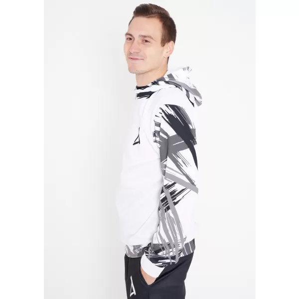  Hanorac funcțional premium pentru bărbați ALTISPORT VOJ/ALM039MI01 ALB 