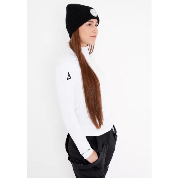  Premium cu hanoracte termo funcțional pentru femei ALTISPORT VOJ/ALW000TER03 ALB 