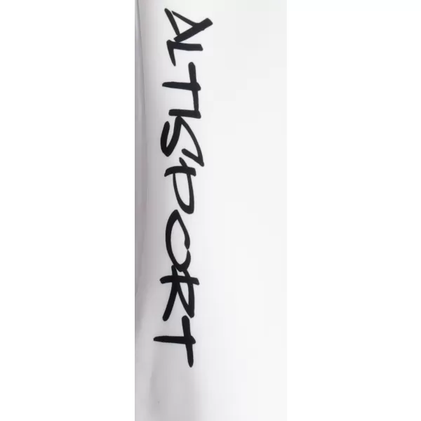  Premium cu hanoracte termo funcțional pentru femei ALTISPORT VOJ/ALW051TER03 ALB -NEGRU 