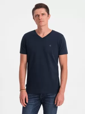 Cămaşă OMBRE OM-TSCT-0106 ALBASTRU MARIN