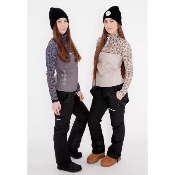  Premium cu hanoracte termo funcțional pentru femei ALTISPORT VOJ/ALW053TER03 MARO 