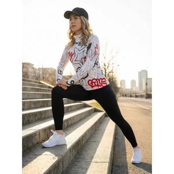  Premium cu hanoracte termo funcțional pentru femei ALTISPORT VOJ/ALW054TER03 GRI -RED 