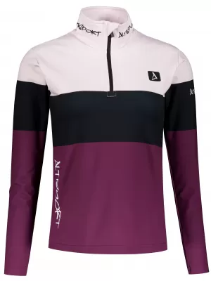 Premium cu hanoracte termo funcțional pentru femei ALTISPORT VOJ/ALW051TER03 BURGUNDIA
