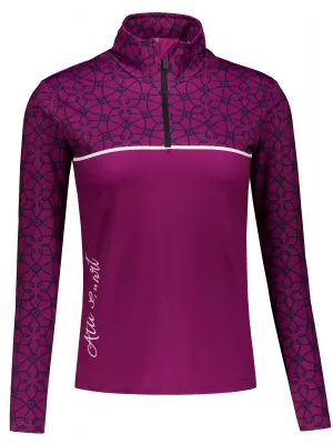 Premium cu hanoracte termo funcțional pentru femei ALTISPORT VOJ/ALW053TER03 VIOLET