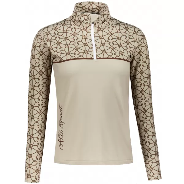  Premium cu hanoracte termo funcțional pentru femei ALTISPORT VOJ/ALW053TER03 MARO 