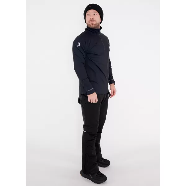  Premium cu hanorac termo funcțional pentru bărbați ALTISPORT VOJ/ALM000TER03 NEGRU 