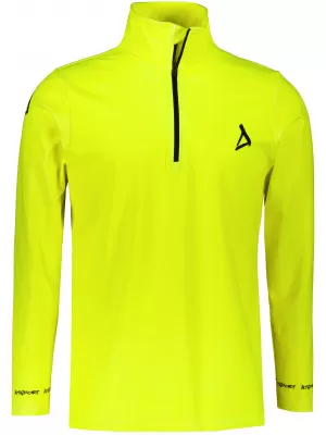 Premium cu hanorac termo funcțional pentru bărbați ALTISPORT VOJ/ALM000TER03 NEON GALBEN