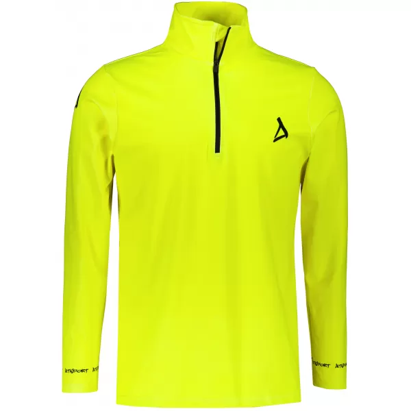  Premium cu hanorac termo funcțional pentru bărbați ALTISPORT VOJ/ALM000TER03 NEON GALBEN 
