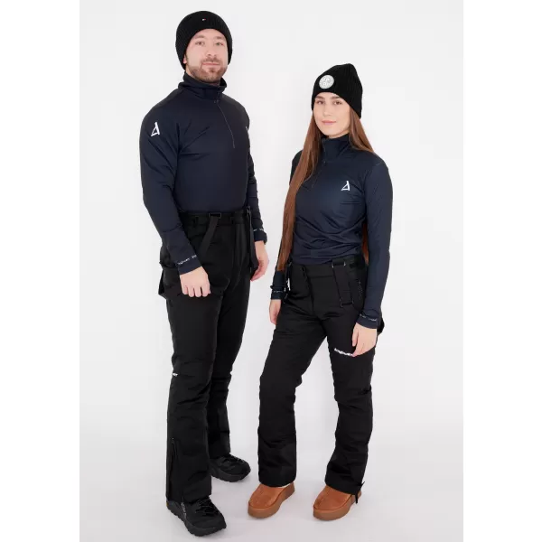  Premium cu hanorac termo funcțional pentru bărbați ALTISPORT VOJ/ALM000TER03 NEGRU 