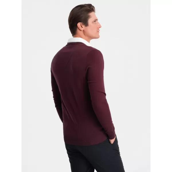  Pulover pentru bărbați OMBRE OM-SWSW-0102 MARO 