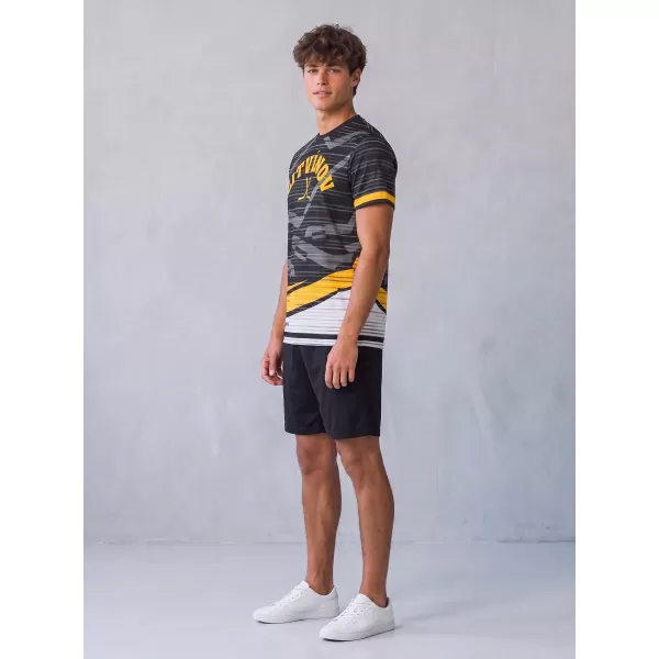  Tricou funcțional premium pentru bărbați ALTISPORT VOJ/ALM046TR01 NEGRU 