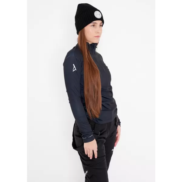  Premium cu hanoracte termo funcțional pentru femei ALTISPORT VOJ/ALW000TER03 NEGRU 