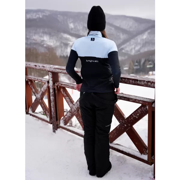  Premium cu hanoracte termo funcțional pentru femei ALTISPORT VOJ/ALW051TER03 ALBASTRU CERESC 