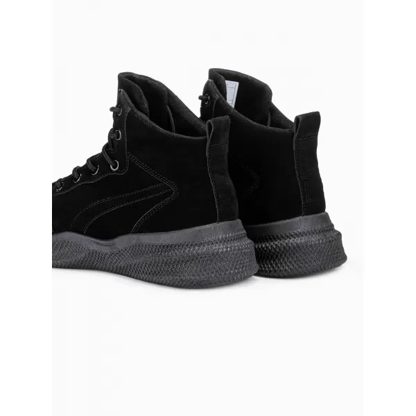  Pantofi pentru bărbați OMBRE T380 NEGRU 