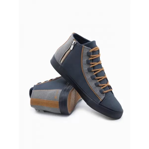 Pantofi pentru bărbați OMBRE OM-FOTH-0140 ALBASTRU MARIN 