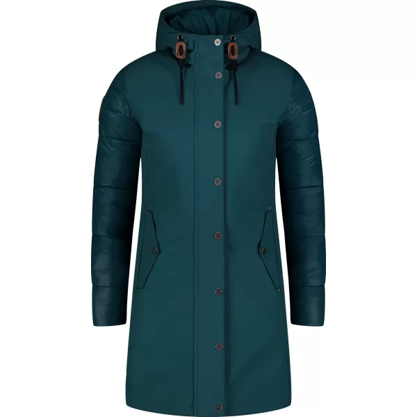  Palton de iarnă de damă NORDBLANC WARMHUG NBWJL8073 VERDE ÎNCHIS 